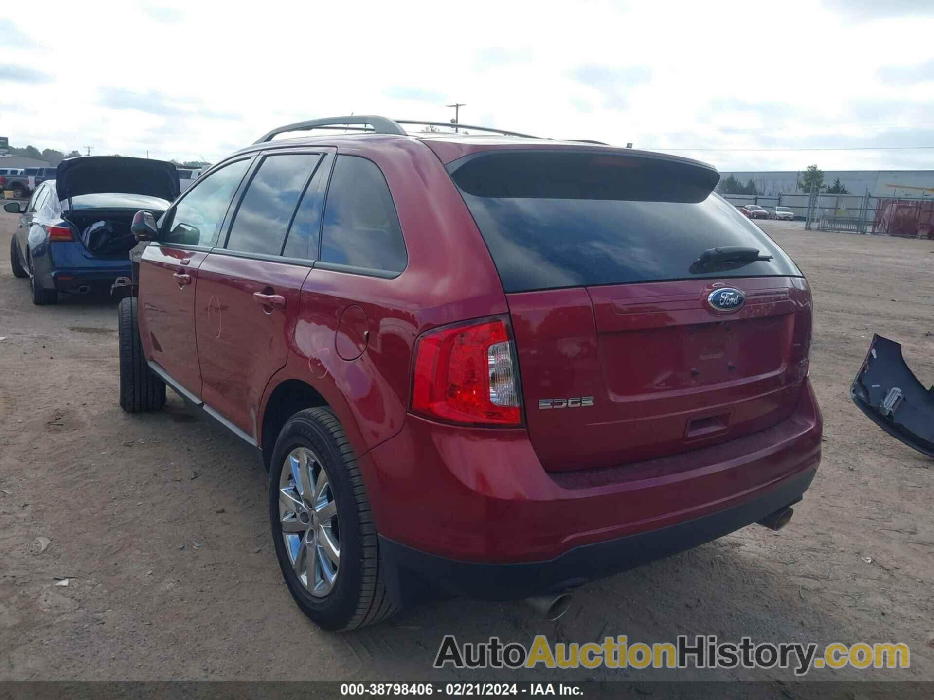 FORD EDGE SEL, 2FMDK3JC0EBB81544