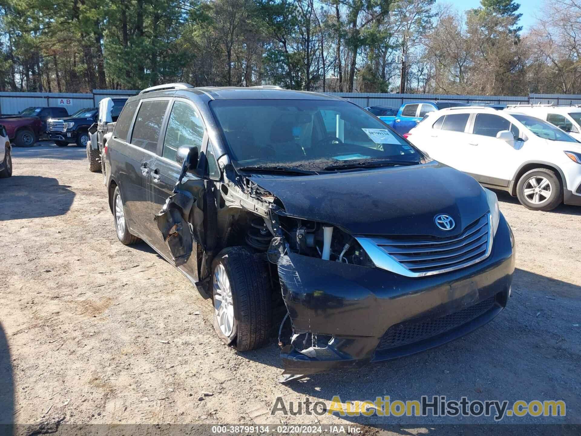 TOYOTA SIENNA XLE 8 PASSENGER, 5TDYK3DC0FS622283