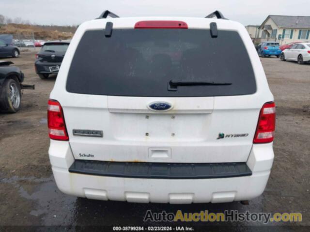 FORD ESCAPE HYBRID LIMITED, 1FMCU5K37AKA00861