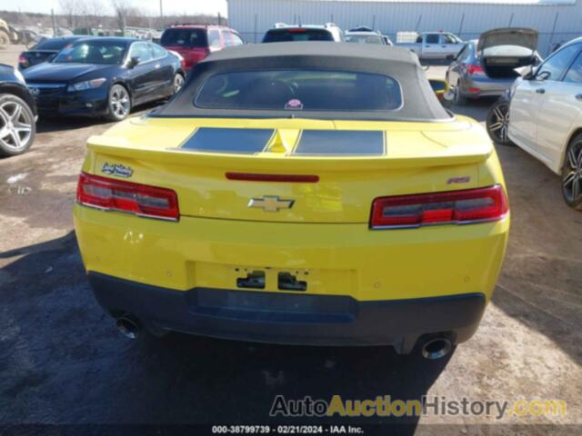 CHEVROLET CAMARO 1LT, 2G1FB3D35E9322732