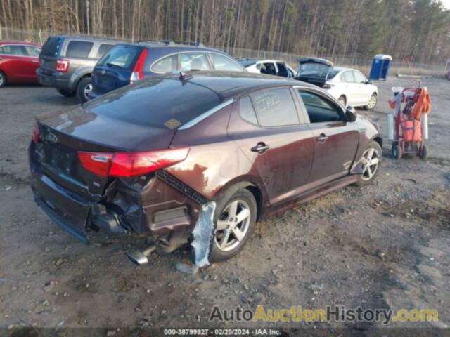 KIA OPTIMA LX, 5XXGM4A73FG438105