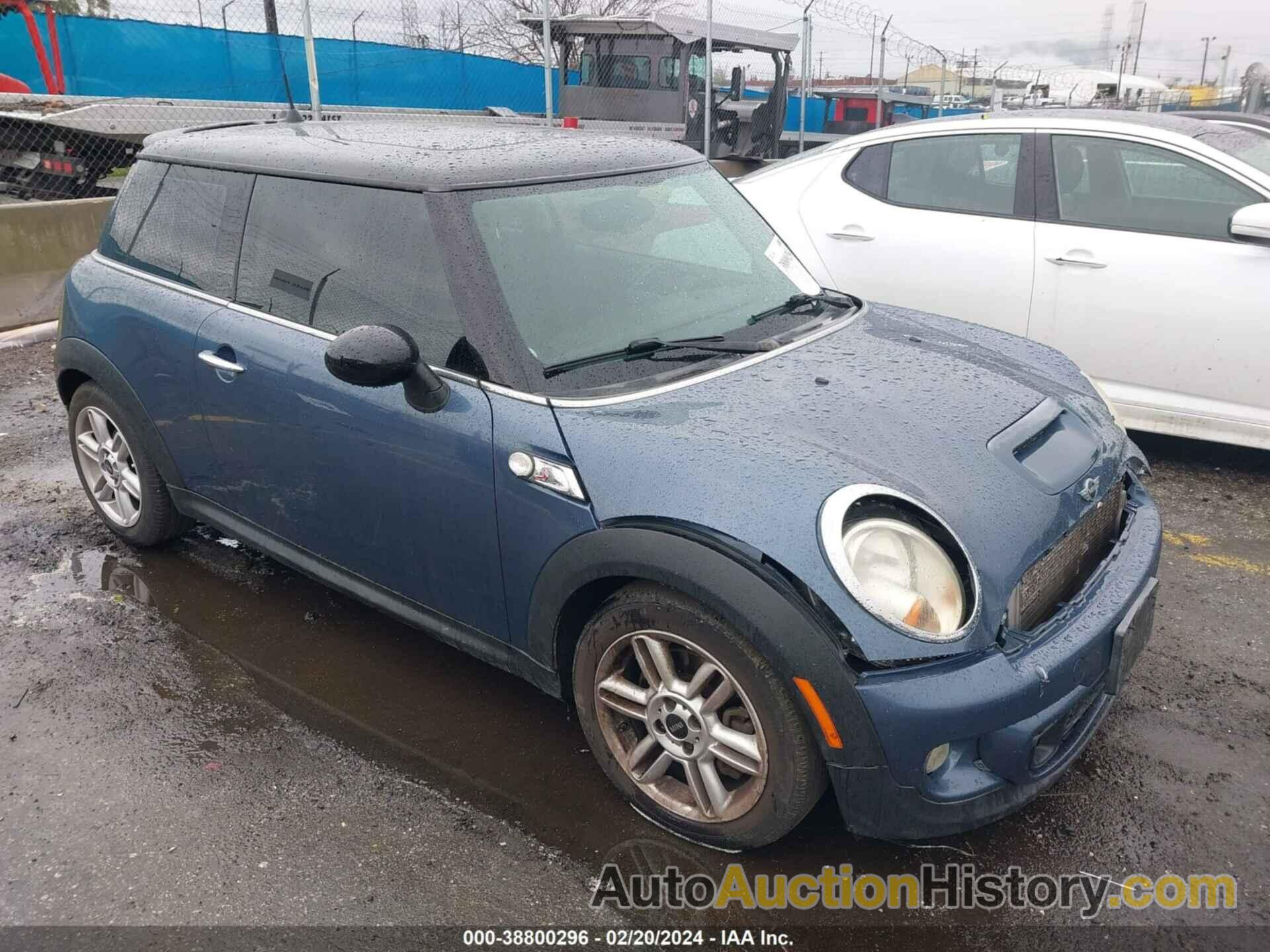 MINI COOPER S, WMWSV3C59BTY12592