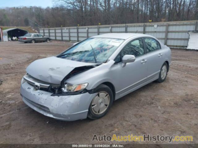 HONDA CIVIC HYBRID, JHMFA36218S017972