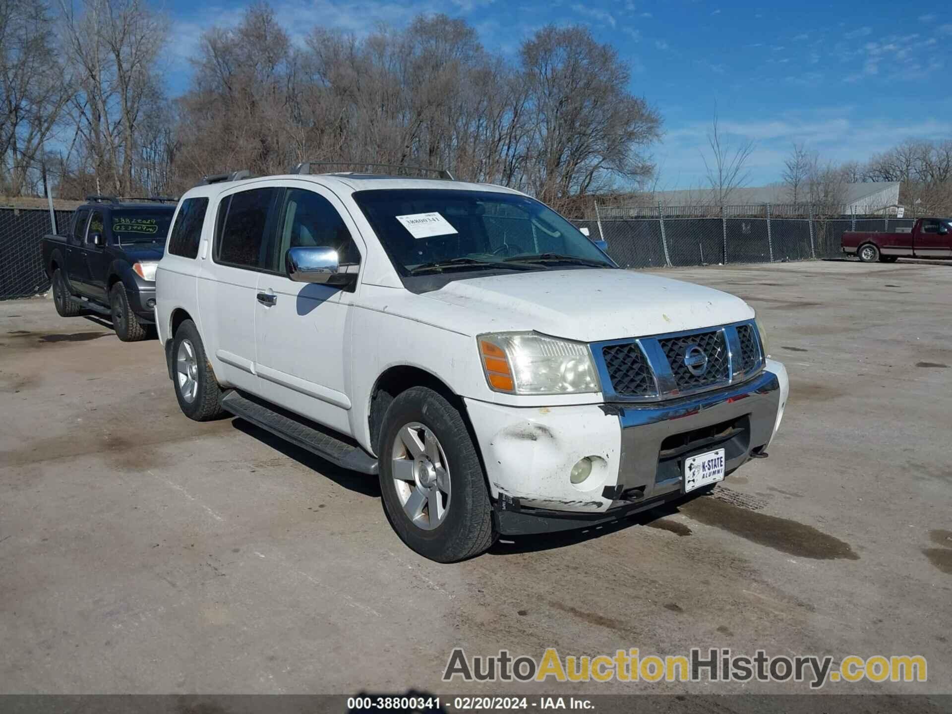 NISSAN PATHFINDER ARMADA LE, 5N1AA08B84N728578