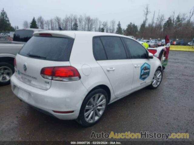 VOLKSWAGEN GOLF TDI 4-DOOR, WVWDM7AJ8CW040267