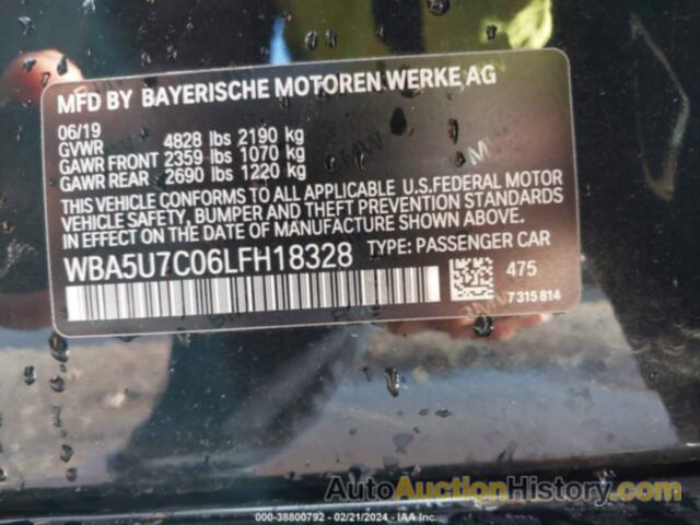 BMW 3 SERIES M340I, WBA5U7C06LFH18328