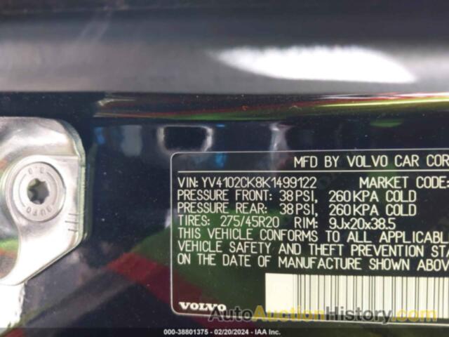 VOLVO XC90 T5 MOMENTUM, YV4102CK8K1499122