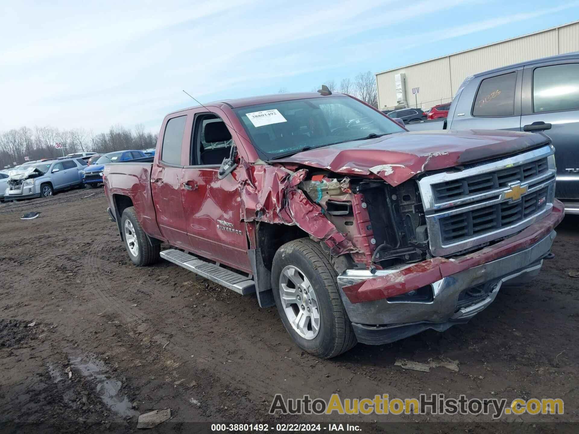 CHEVROLET SILVERADO 1500 1LT/2LT, 1GCVKREC8FZ376800