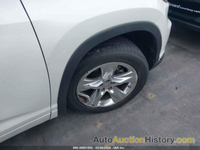 TOYOTA HIGHLANDER LIMITED, 5TDYKRFH6FS057761