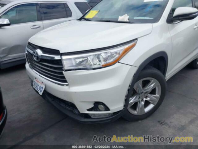 TOYOTA HIGHLANDER LIMITED, 5TDYKRFH6FS057761