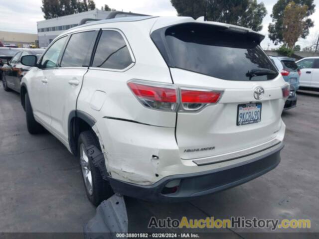 TOYOTA HIGHLANDER LIMITED, 5TDYKRFH6FS057761