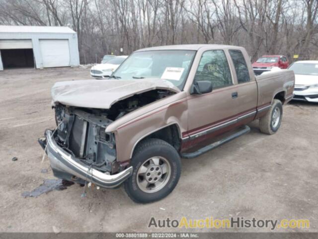 CHEVROLET K1500 FLEETSIDE, 2GCEK19R8V1222093