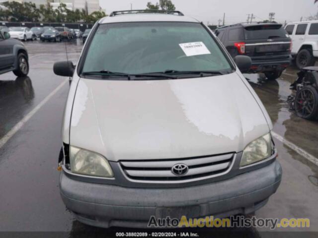 TOYOTA SIENNA CE, 4T3ZF19C82U482028