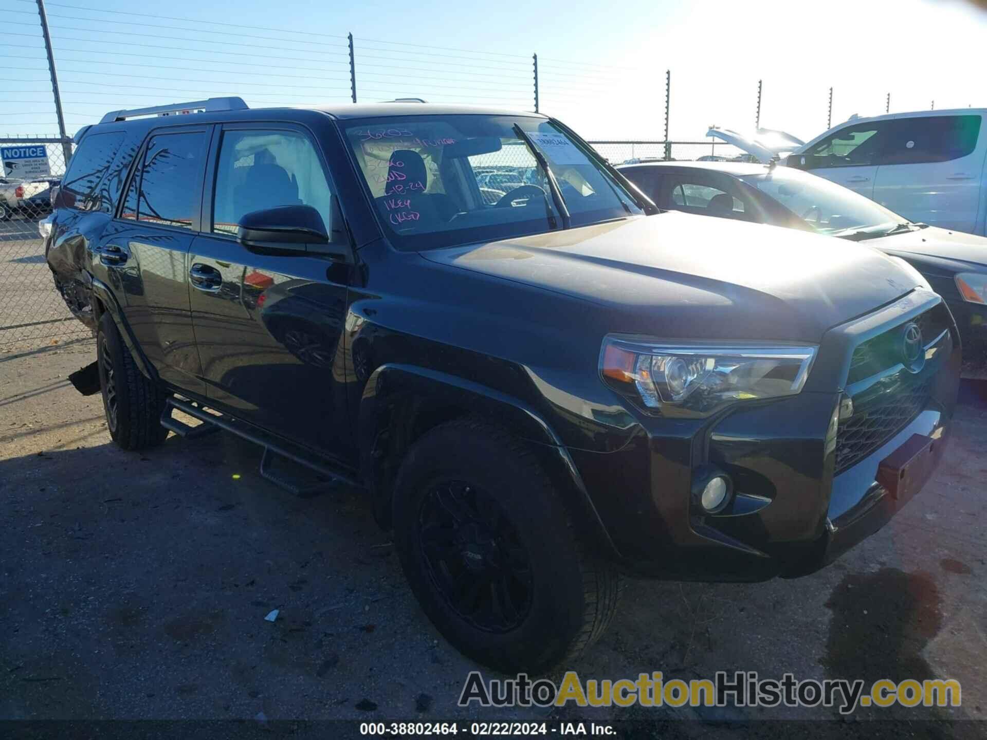 TOYOTA 4RUNNER SR5, JTEBU5JR6G5395236