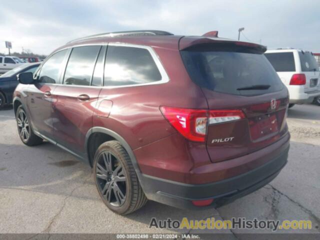 HONDA PILOT SE, 5FNYF5H28NB022048