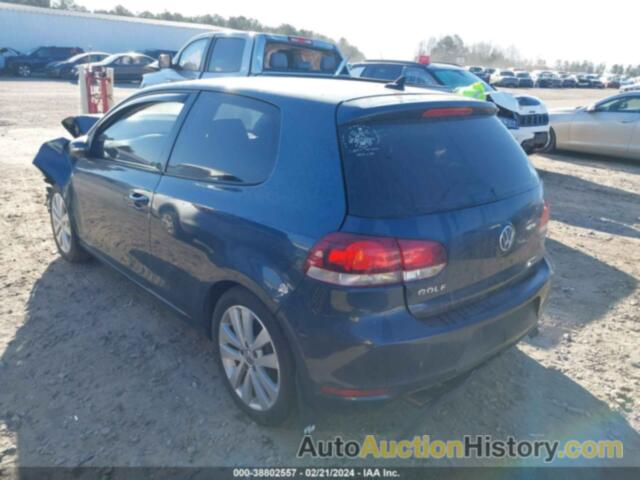 VOLKSWAGEN GOLF TDI 2-DOOR, WVWBM7AJ4CW268533