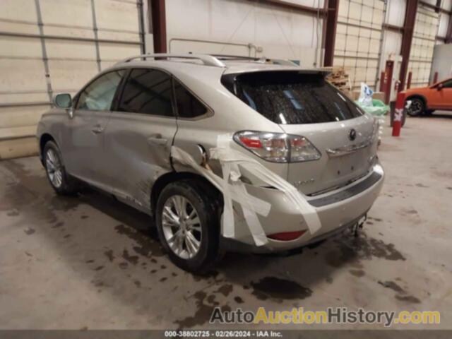 LEXUS RX 450H, JTJBC1BAXA2012199