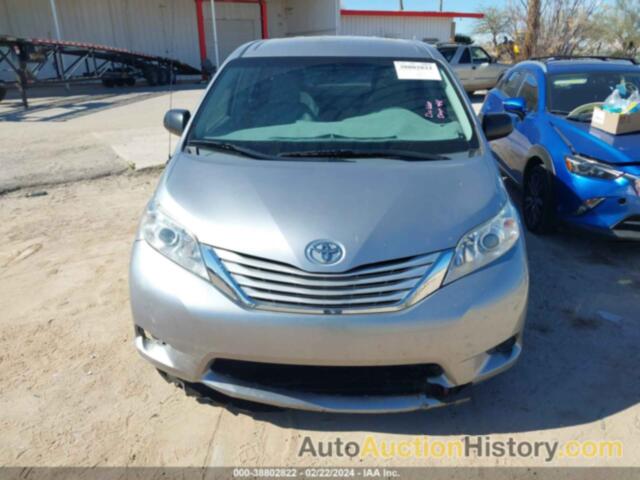 TOYOTA SIENNA, 5TDZK3DC5CS194078