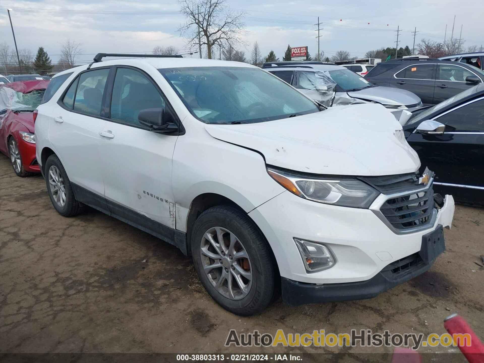 CHEVROLET EQUINOX LS, 3GNAXHEV8JS540300