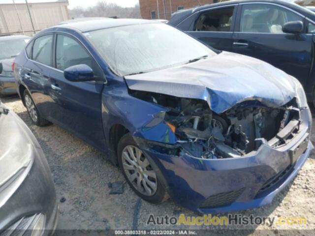 NISSAN SENTRA S, 3N1AB7AP2JY317615