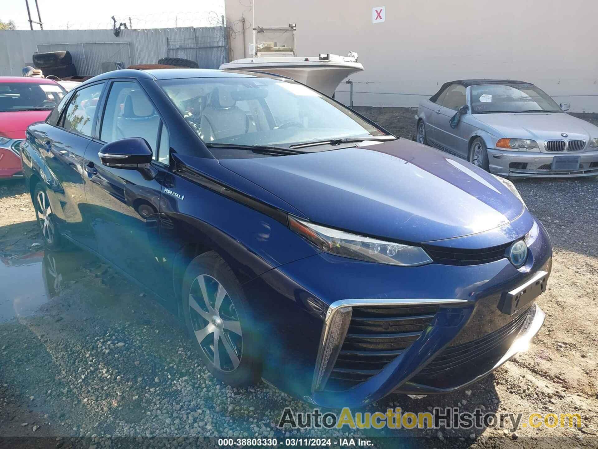 TOYOTA MIRAI, JTDBVRBD8JA004128