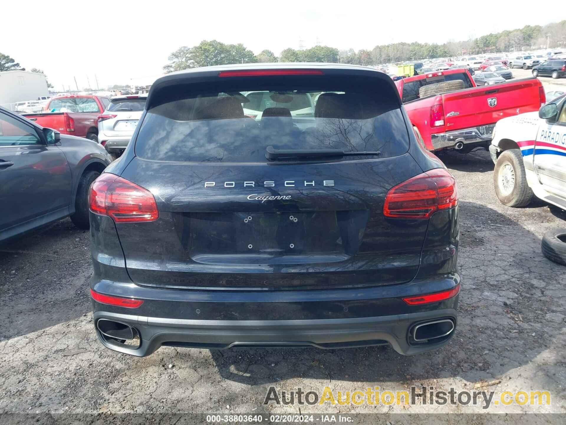 PORSCHE CAYENNE, WP1AA2A26GLA04607