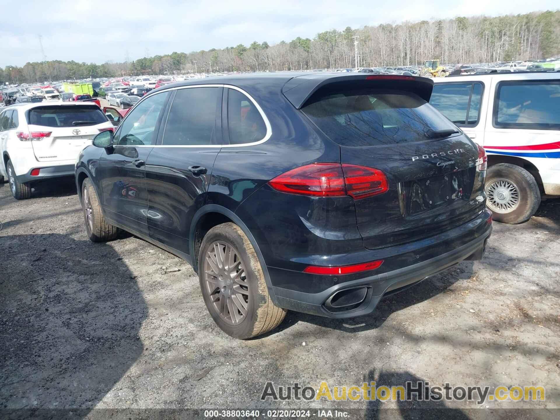 PORSCHE CAYENNE, WP1AA2A26GLA04607