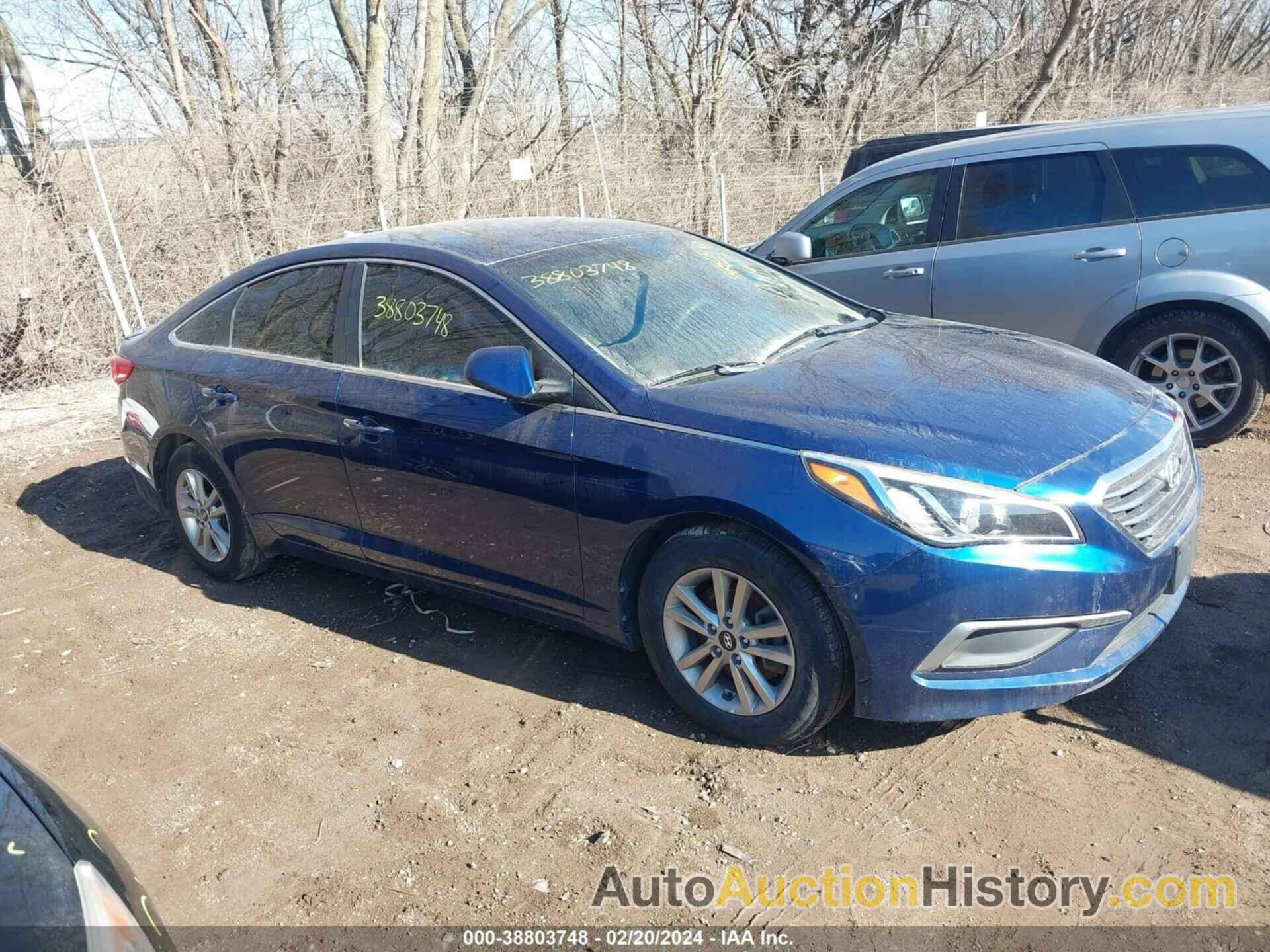 HYUNDAI SONATA, 5NPE24AFXHH469685