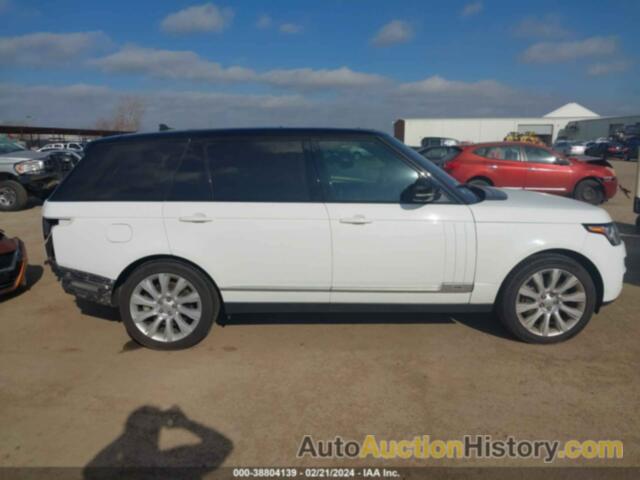 LAND ROVER RANGE ROVER 5.0L V8 SUPERCHARGED, SALGS3EF5GA270491