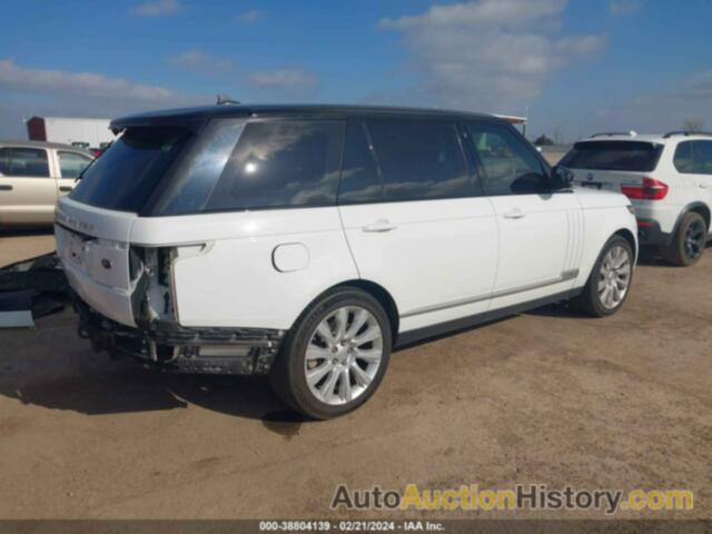 LAND ROVER RANGE ROVER 5.0L V8 SUPERCHARGED, SALGS3EF5GA270491