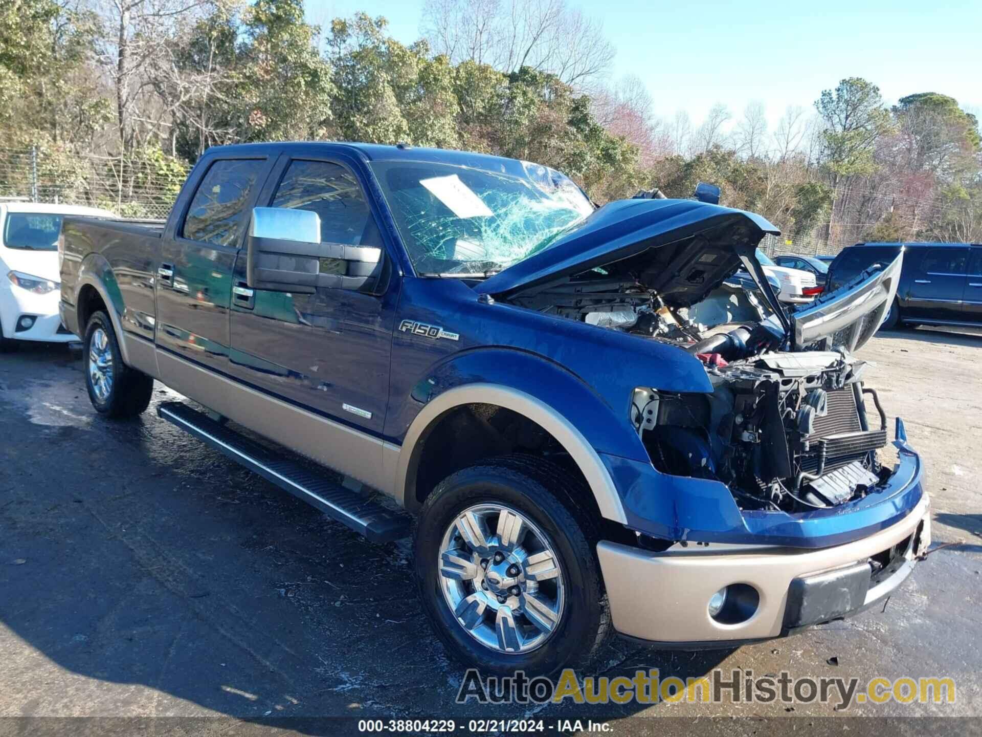 FORD F-150 LARIAT, 1FTFW1CT3CFB21529