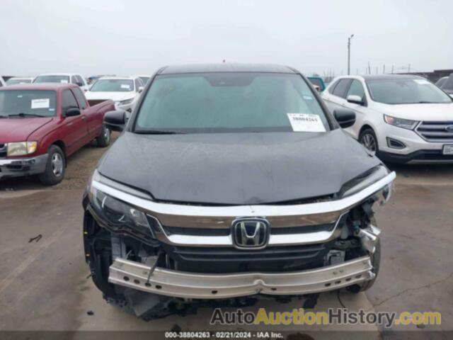 HONDA PILOT LX, 5FNYF5H15KB020454