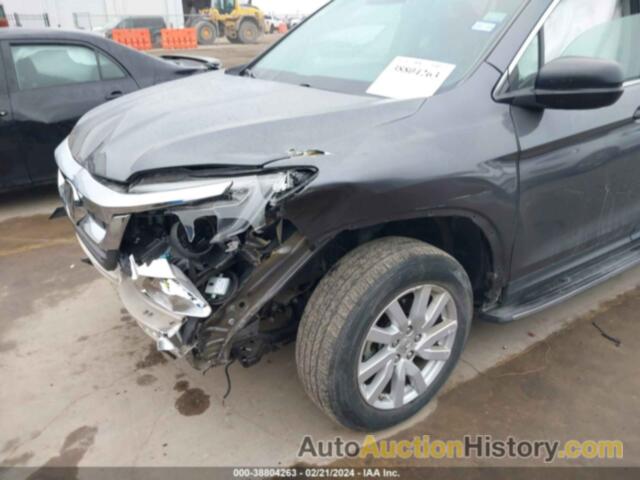 HONDA PILOT LX, 5FNYF5H15KB020454