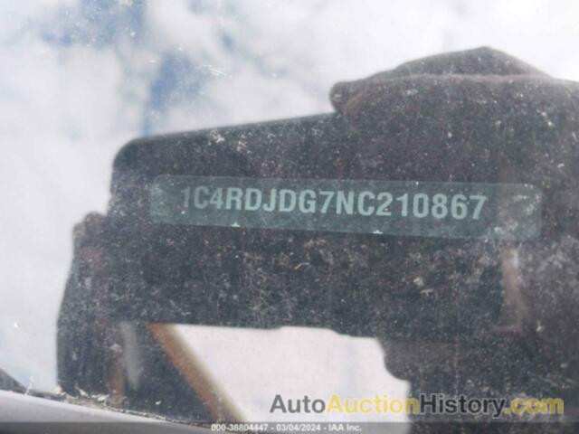 DODGE DURANGO GT AWD, 1C4RDJDG7NC210867