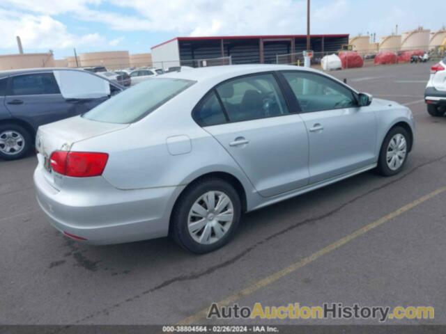 VOLKSWAGEN JETTA 2.5L SE, 3VWDP7AJ6CM084627