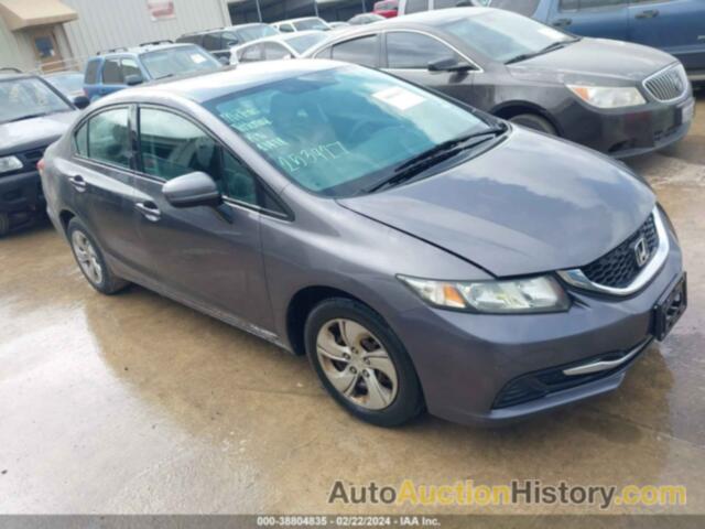 HONDA CIVIC LX, 19XFB2F5XFE253927