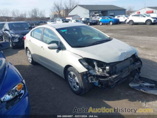 KIA FORTE LX, KNAFK4A60F5406397