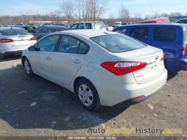 KIA FORTE LX, KNAFK4A60F5406397