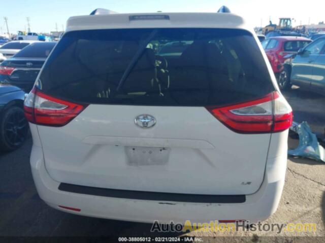 TOYOTA SIENNA LE 8 PASSENGER, 5TDKZ3DC2HS808895