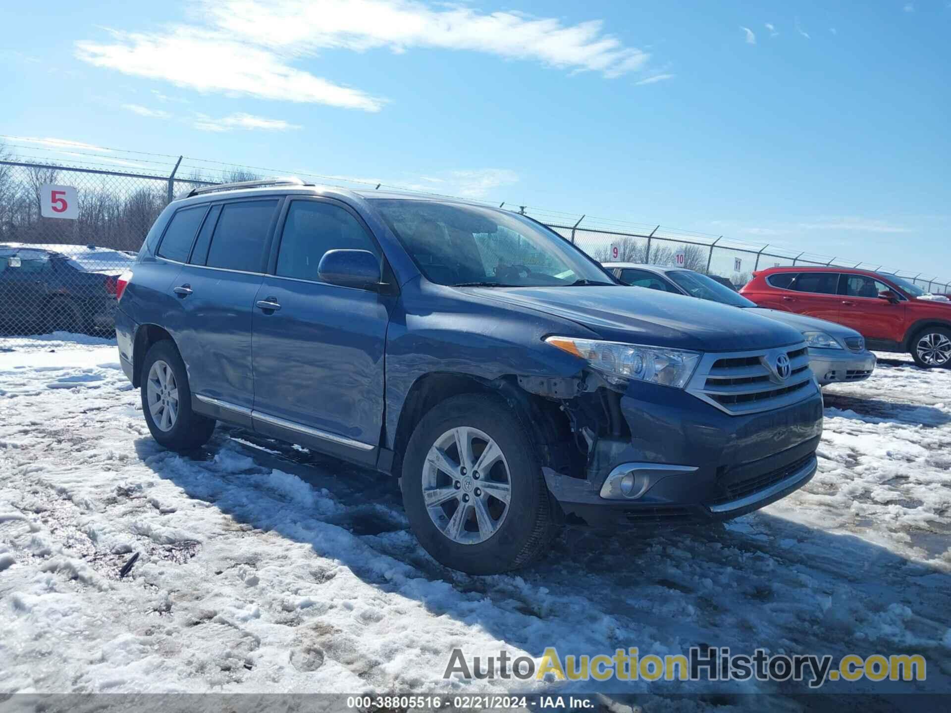 TOYOTA HIGHLANDER SE V6, 5TDBK3EH2DS203543