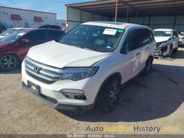 HONDA PILOT EX-L, 5FNYF5H56HB036237