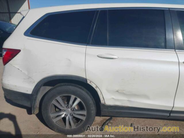 HONDA PILOT EX-L, 5FNYF5H56HB036237