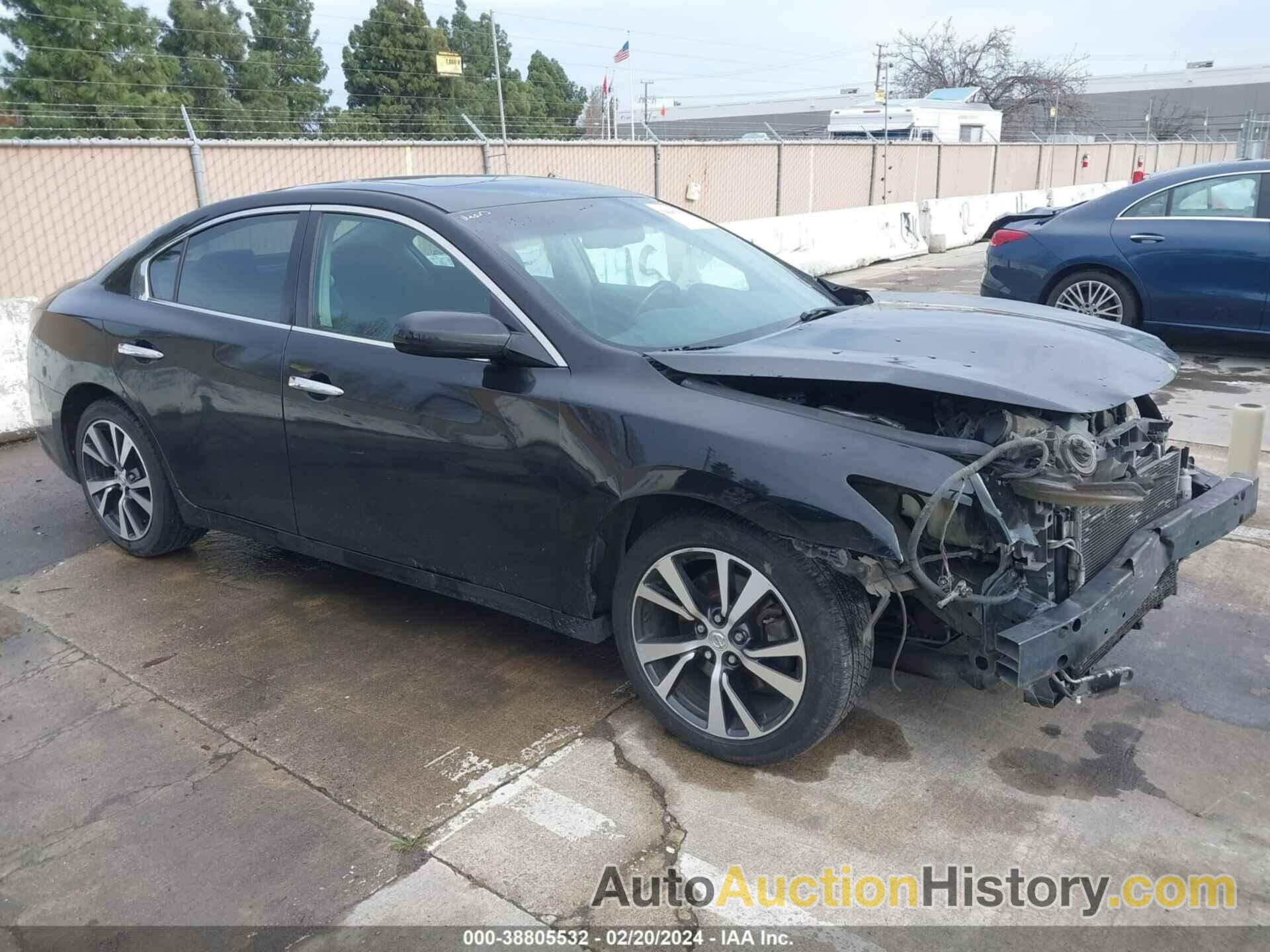 NISSAN MAXIMA 3.5 S, 1N4AA5AP1CC859732