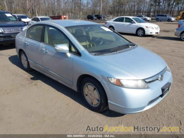 HONDA CIVIC HYBRID, JHMFA36236S004329