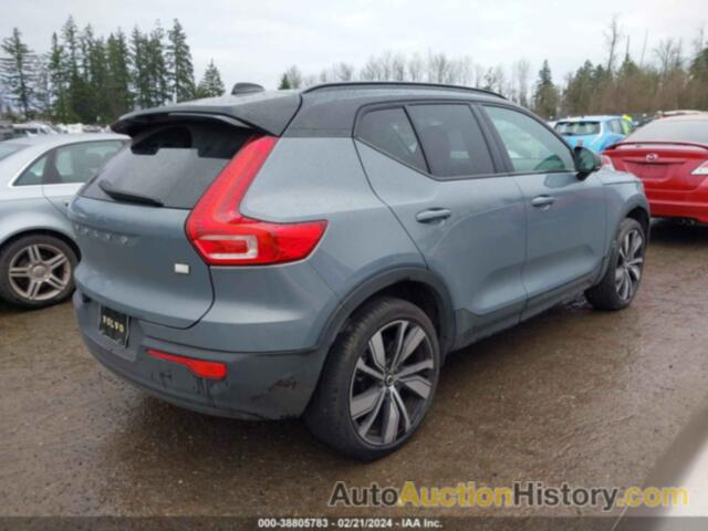 VOLVO XC40 RECHARGE PURE ELECTRIC RECHARGE, YV4ED3UR5M2596508