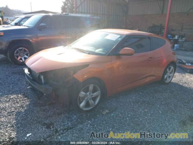 HYUNDAI VELOSTER BASE W/BLACK, KMHTC6AD1DU122644