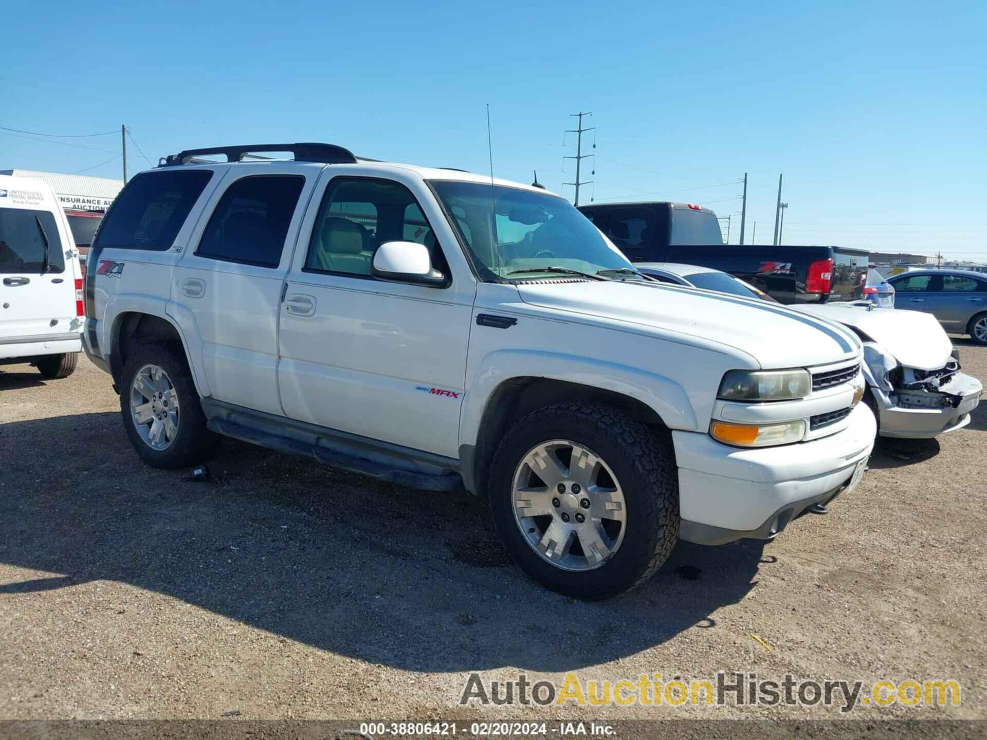 CHEVROLET TAHOE Z71, 1GNEK13Z02R307948