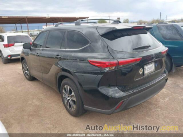 TOYOTA HIGHLANDER XLE, 5TDKDRAH0PS517070