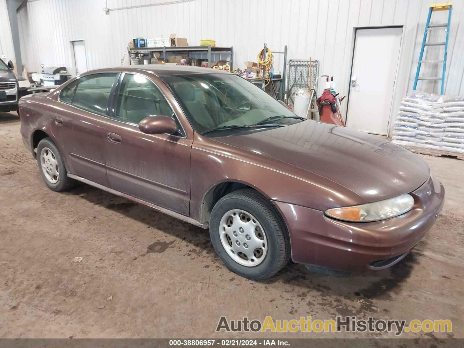 OLDSMOBILE ALERO GL2, 1G3NL52T5YC381954