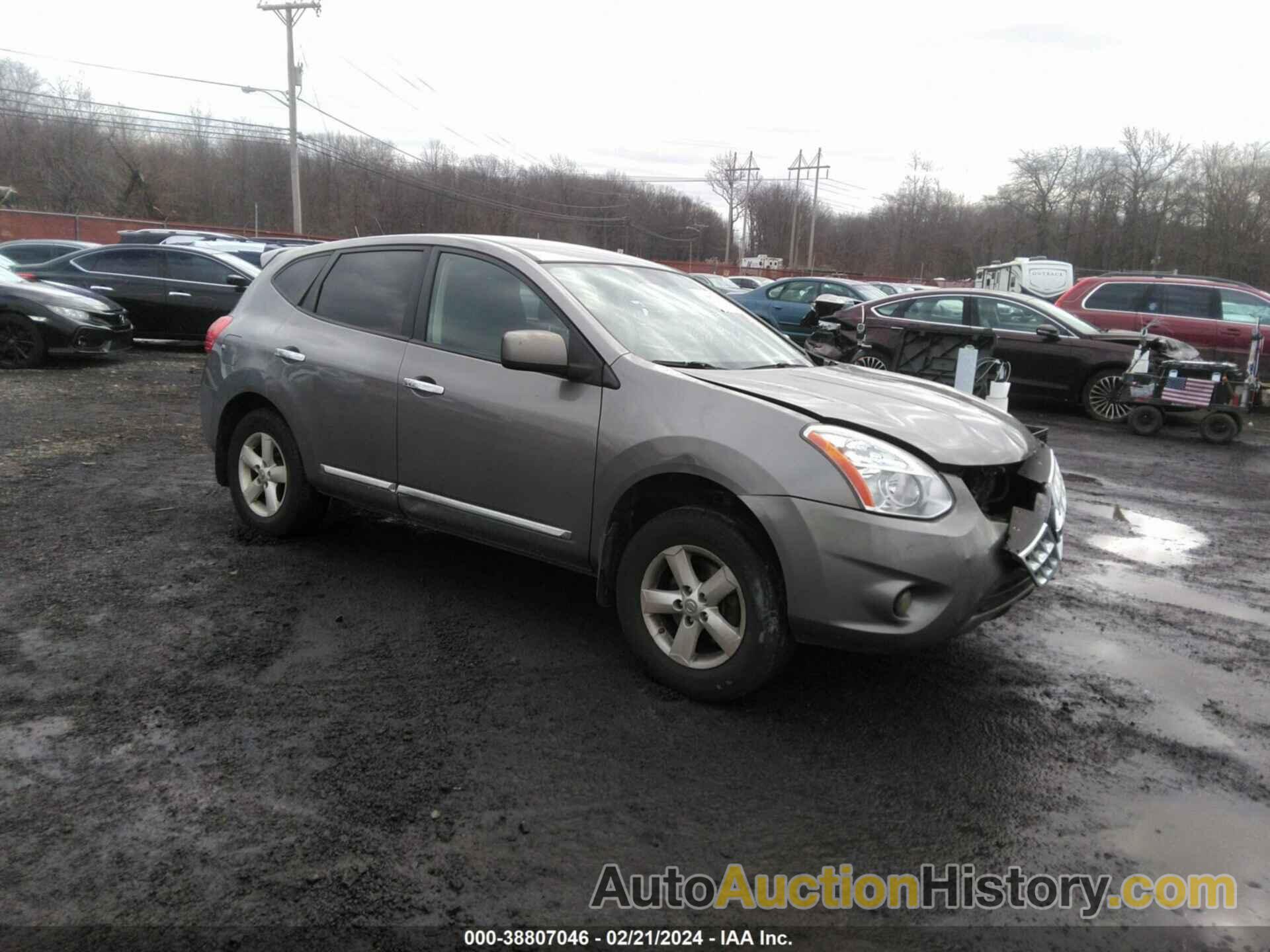 NISSAN ROGUE S, JN8AS5MV0DW604821